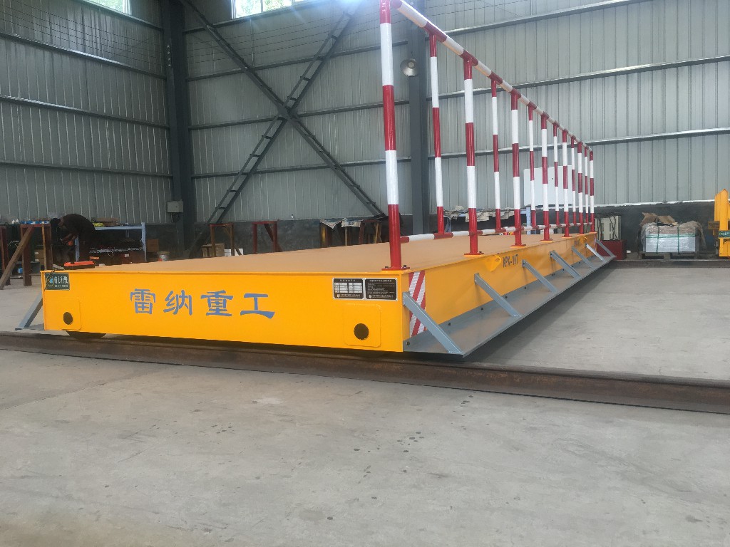 KPX-10T蓄電池軌道車(chē) 臺面加裝單側護欄