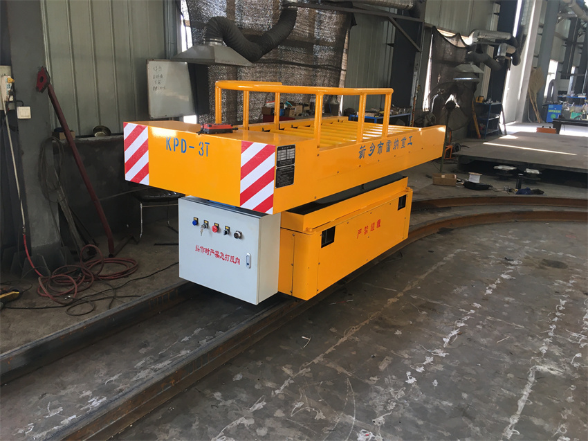 低壓軌道供電轉彎車(chē) 臺面可升降